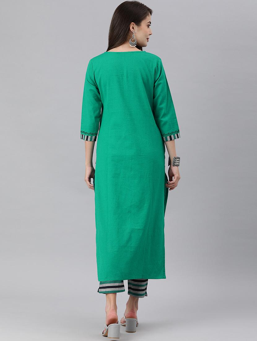 striped kurta pant set - 17680304 - Standard Image - 3