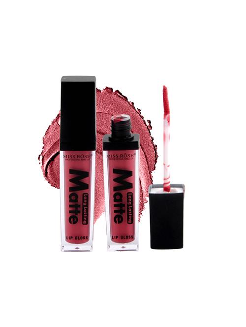 miss rose liquid smooth matte long lasting shine lipgloss 7701-002m 21 - 17680342 - Standard Image - 0