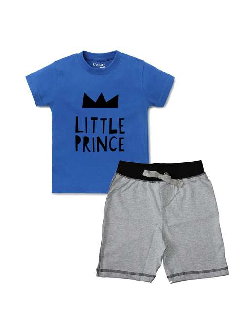 pack of 2 typography printed shorts set - 17683719 -  Standard Image - 0