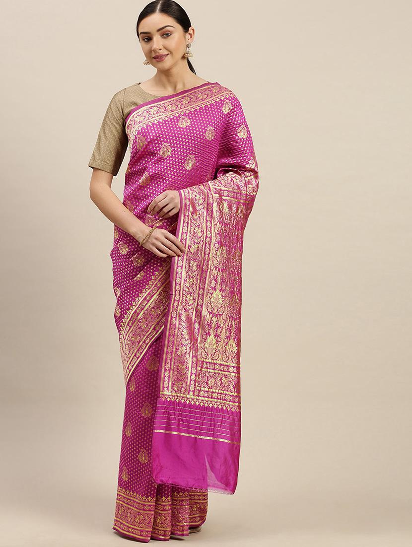 women's banarasi saree - 17687313 -  Zoom Image - 0