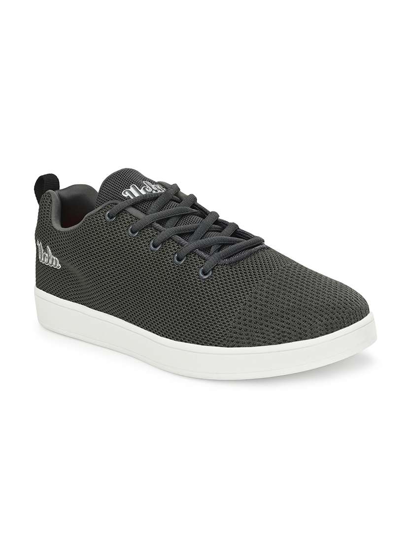 grey lace up  sport shoe