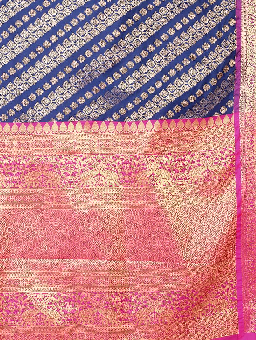 women's banarasi saree - 17690817 -  Standard Image - 3