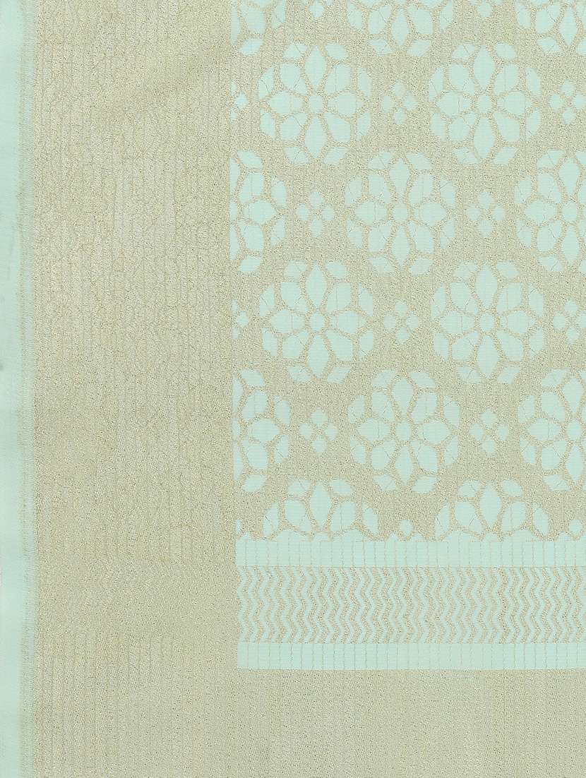 women floral bordered saree with blouse - 17690937 -  Standard Image - 3