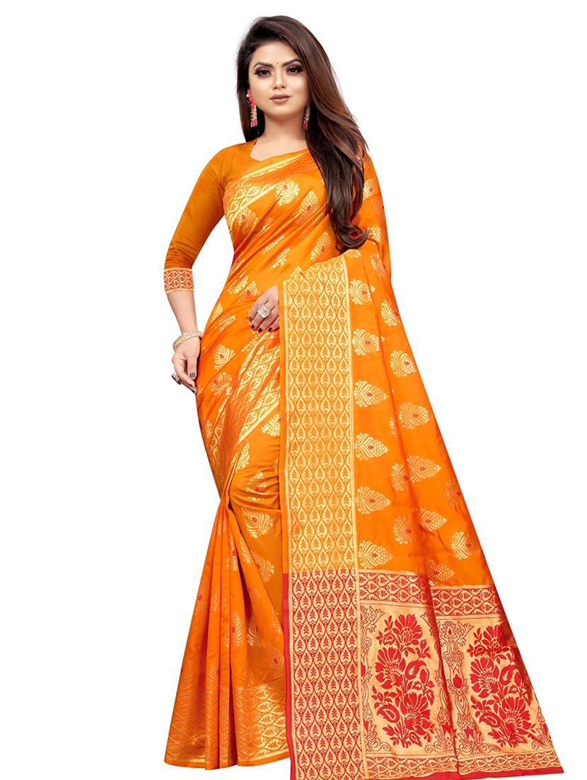 jacquard banarasi saree - 17691828 -  Zoom Image - 0