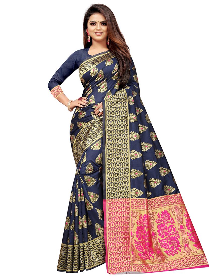 jacquard banarasi saree - 17691829 -  Zoom Image - 0