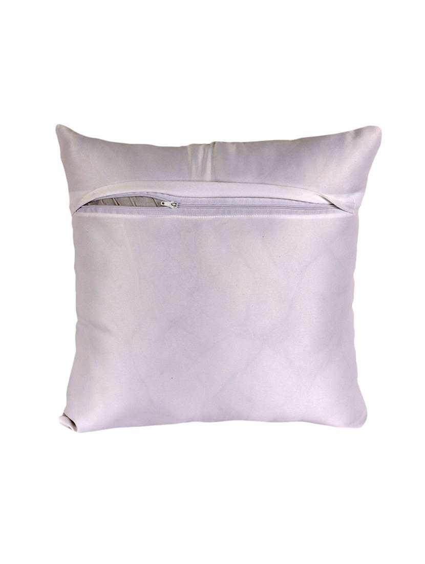 ambbi collections digital printed cushion cover  16 x 16 inches in satin, set of 1 - 17692883 -  Standard Image - 3