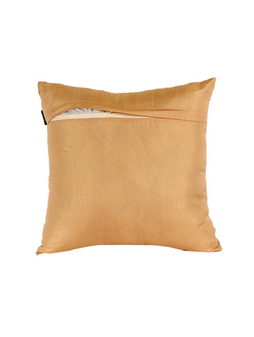 ambbi collections digital printed cushion cover 16 x 16 inches in satin, set of 1 - 17692890 - Standard Image - 3