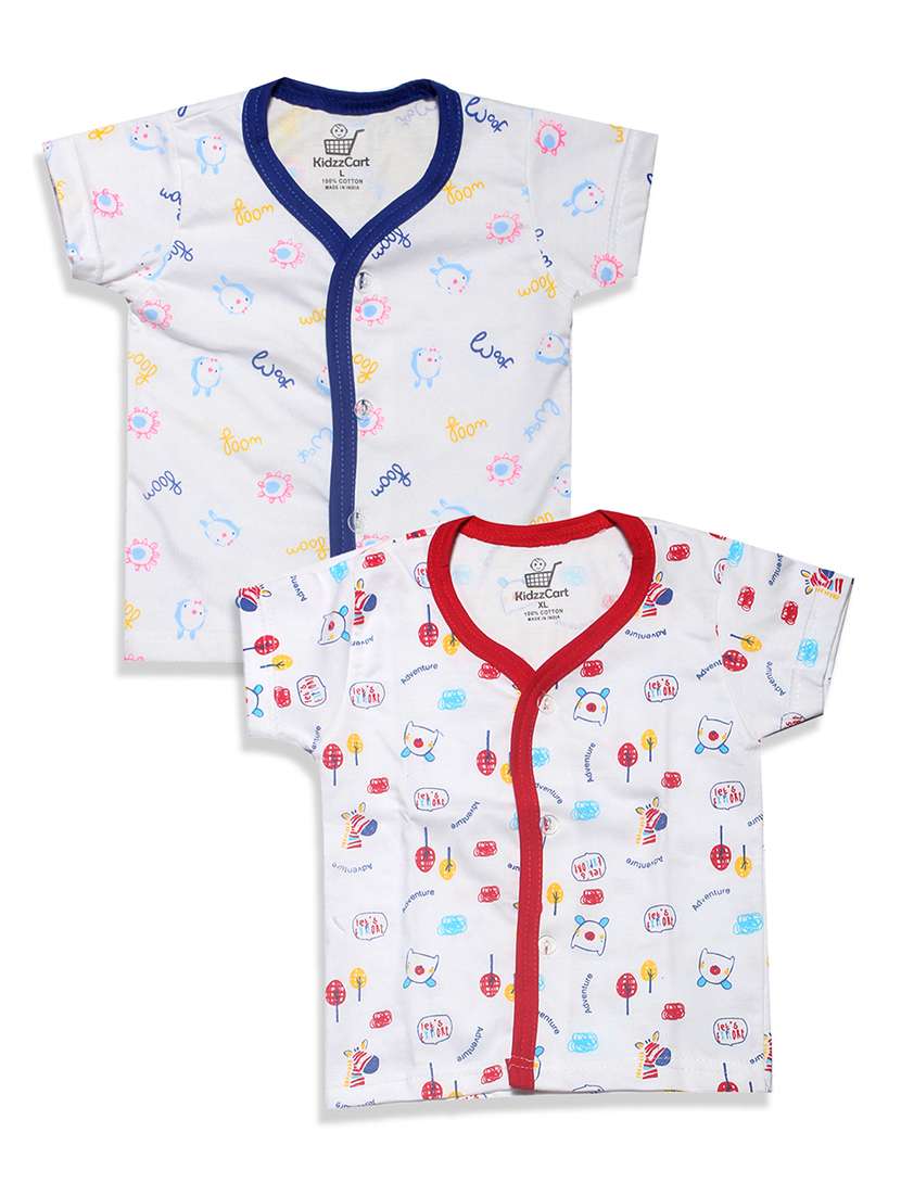 set of 2 printed t-shirt