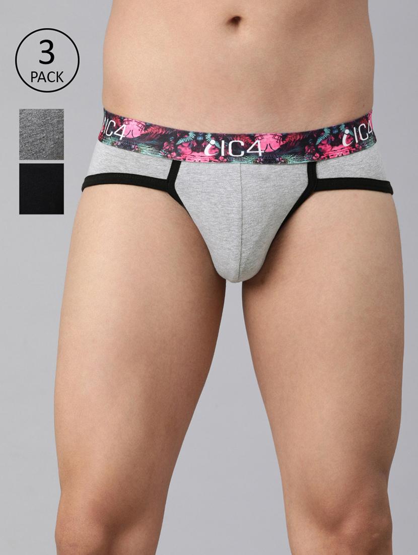 set of 3 multi colored color block hipsters  - 17694670 -  Zoom Image - 0
