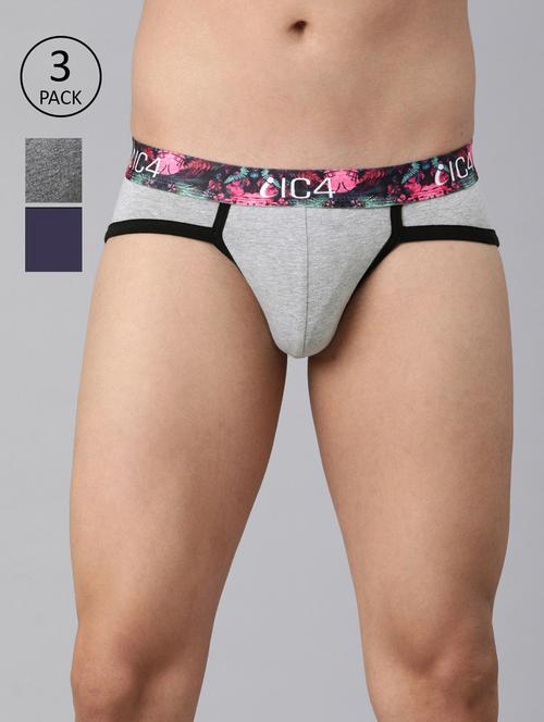 set of 3 multi colored color block hipsters  - 17694672 -  Standard Image - 0