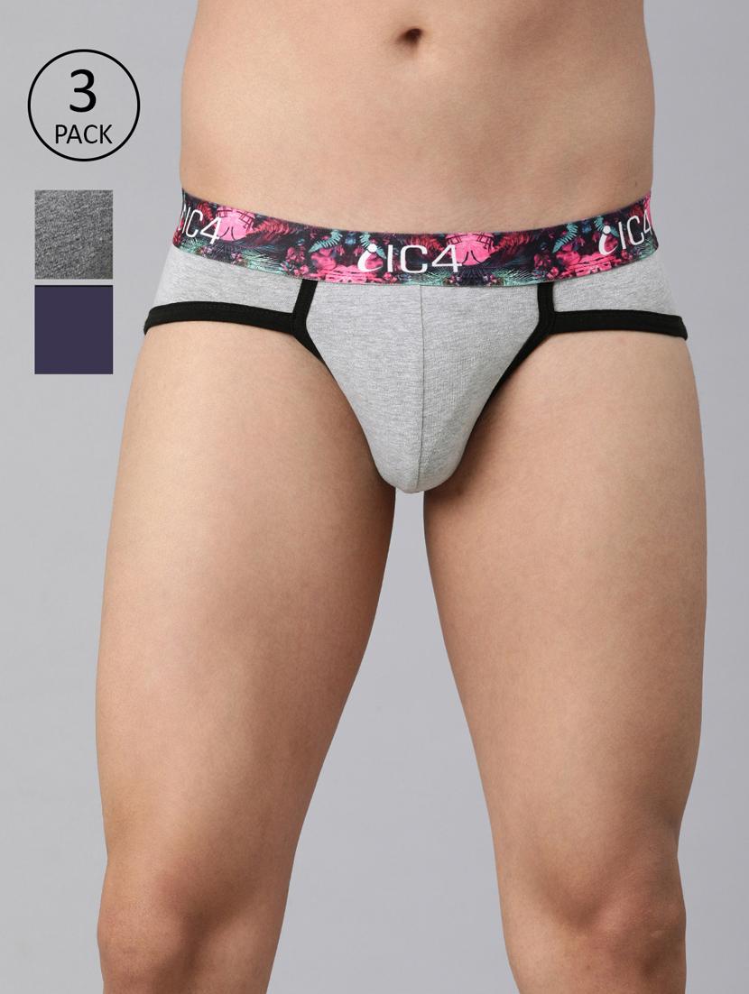 set of 3 multi colored color block hipsters  - 17694672 -  Zoom Image - 0