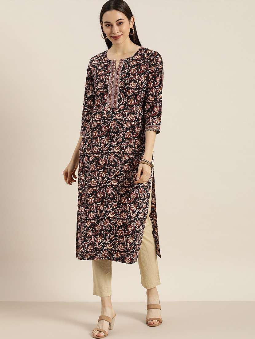 women's straight kurta