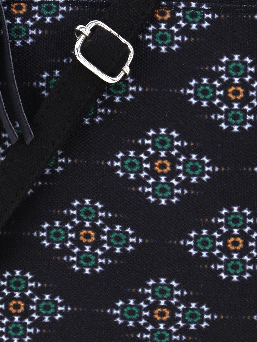 black canvas sling bag - 17695048 - Standard Image - 5