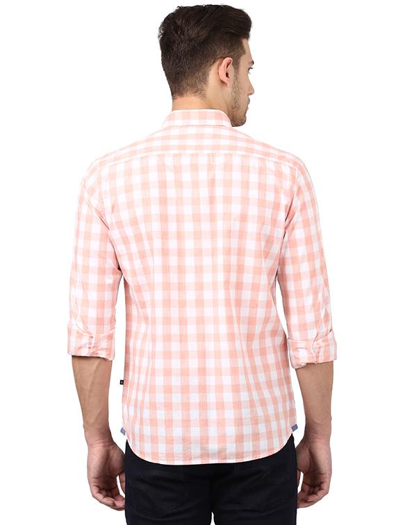 red checkered casual shirt - 17696613 - Standard Image - 3