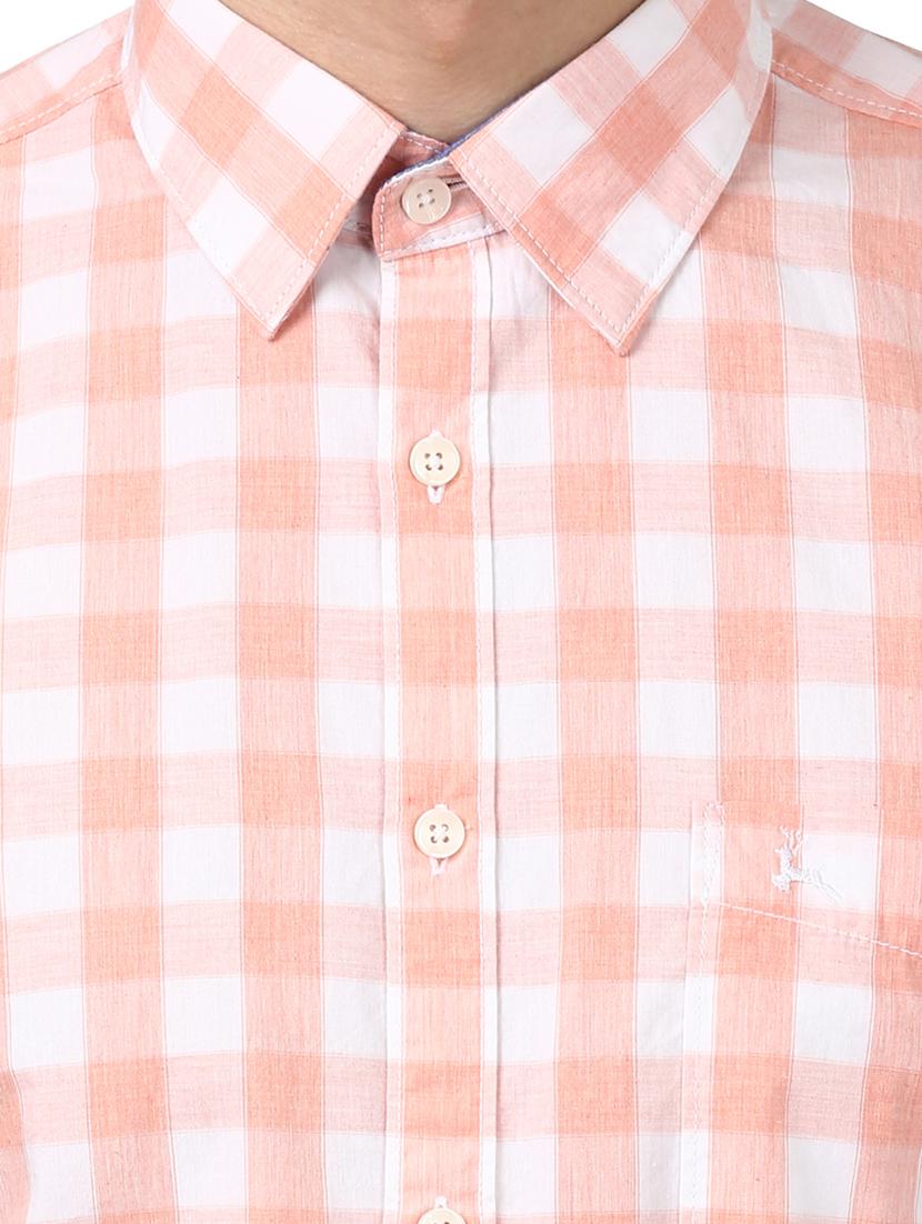 red checkered casual shirt - 17696613 - Standard Image - 5