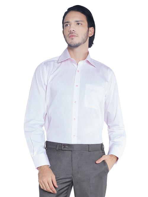 pink solid formal shirt  - 17696859 -  Standard Image - 0