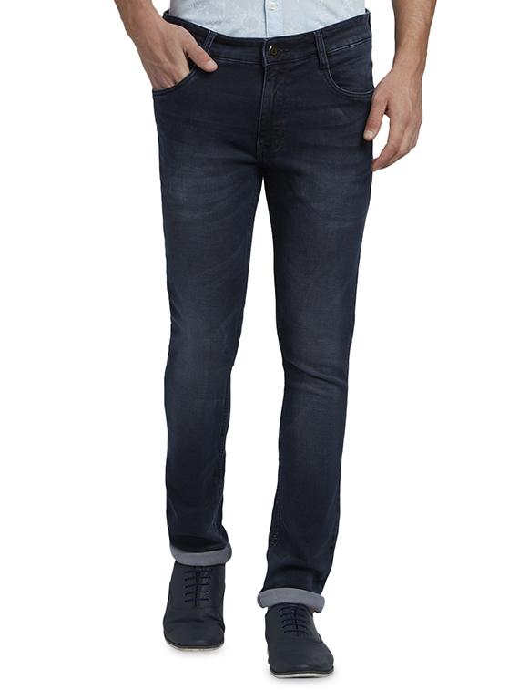 dark blue light washed denim jeans - 17697555 -  Zoom Image - 0