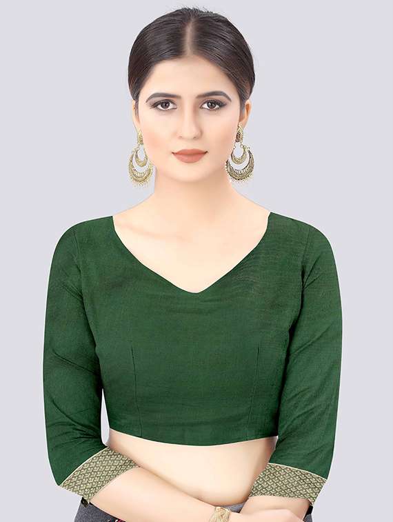 women's banarasi saree with blouse - 17707346 -  Standard Image - 3
