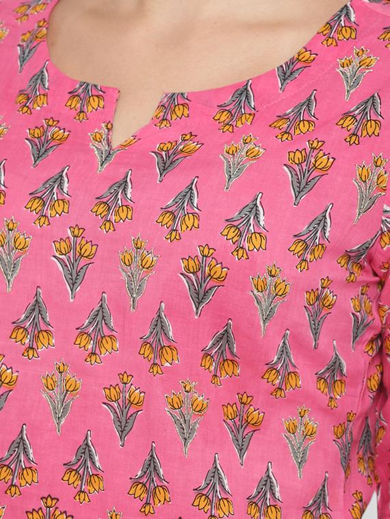 printed kurta pant set - 17709339 - Standard Image - 3