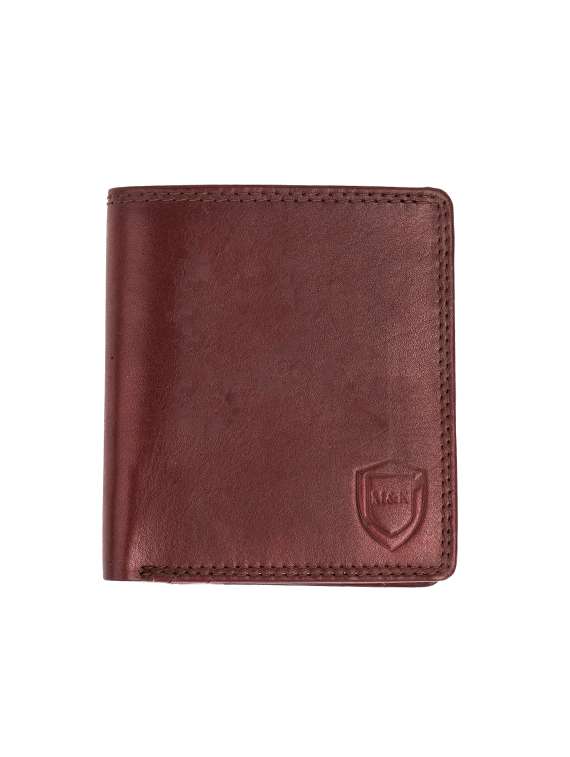brown leather wallet