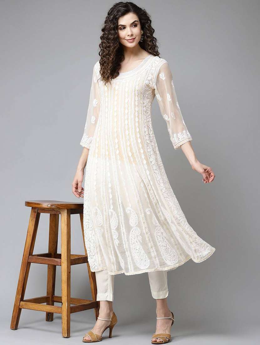 women's a-line kurta - 17709440 - Standard Image - 3
