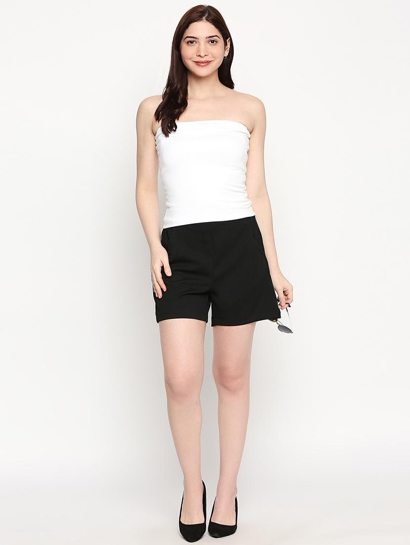 mid rise solid short - 17709540 - Standard Image - 3