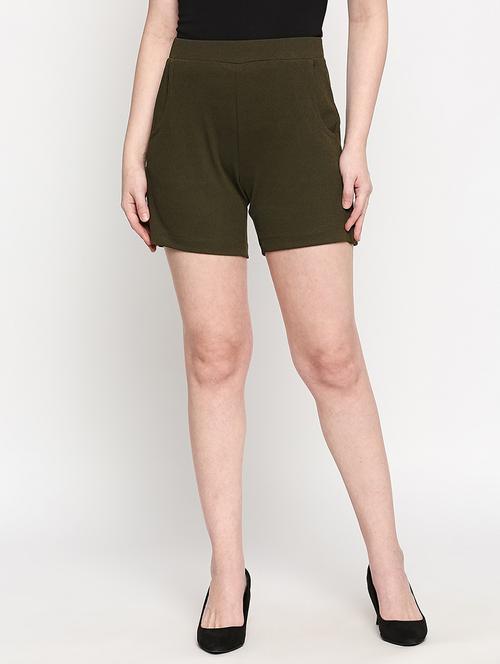 mid rise solid short - 17709541 -  Standard Image - 0