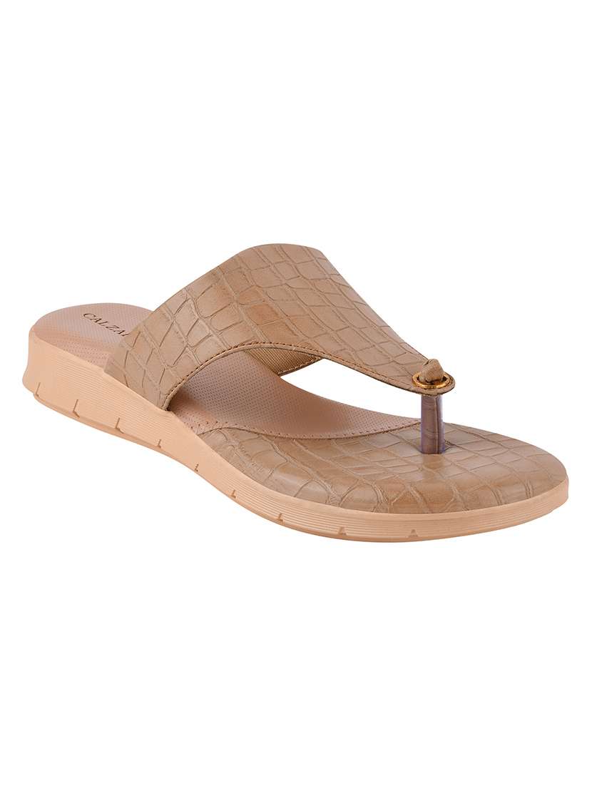 beige toe separator sandal - 17710331 - Zoom Image - 0