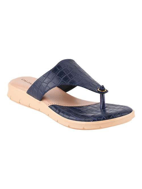 navy blue toe separator sandal - 17710332 -  Standard Image - 0