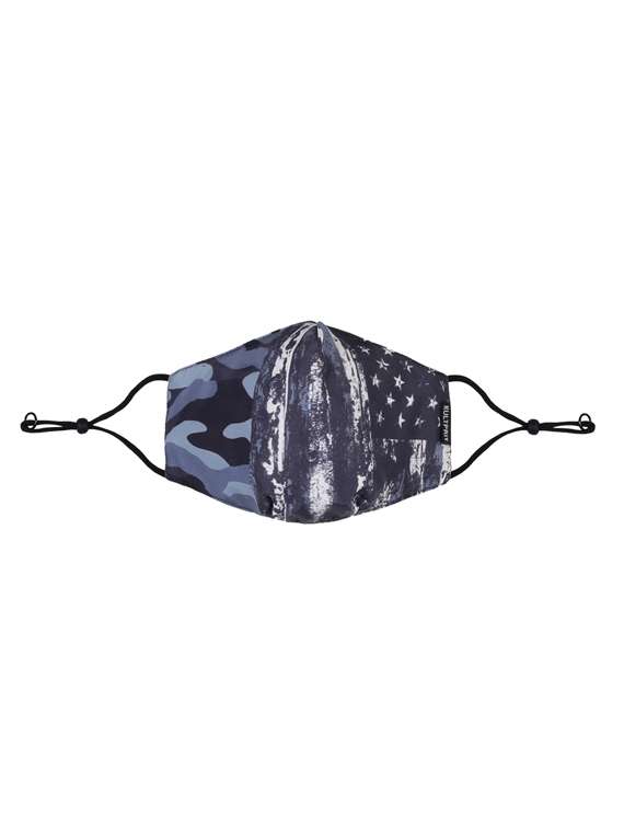 multi colored cotton printed men mask pack of 3 - 17714996 - Standard Image - 3