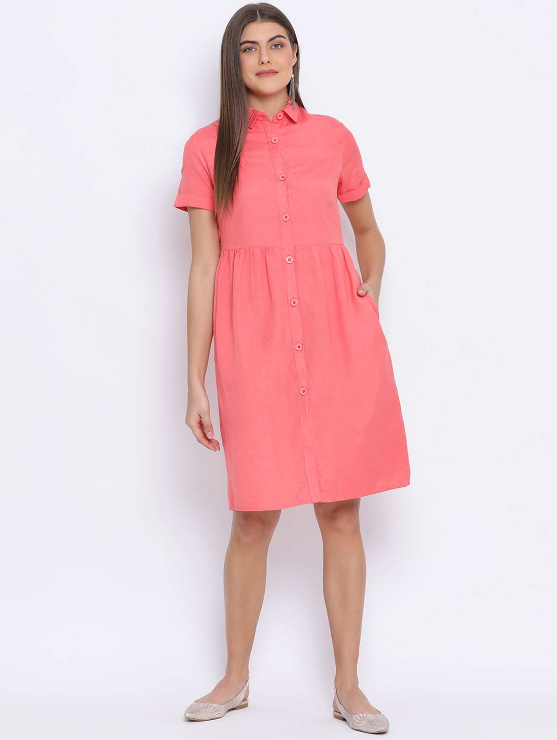 women's shirt dress - 17715248 - Standard Image - 3