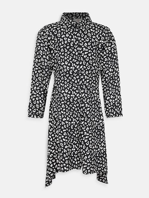 girls collared long sleeves frock - 17715411 -  Standard Image - 0
