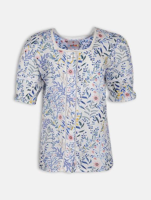 girls square neck top - 17715415 - Standard Image - 0