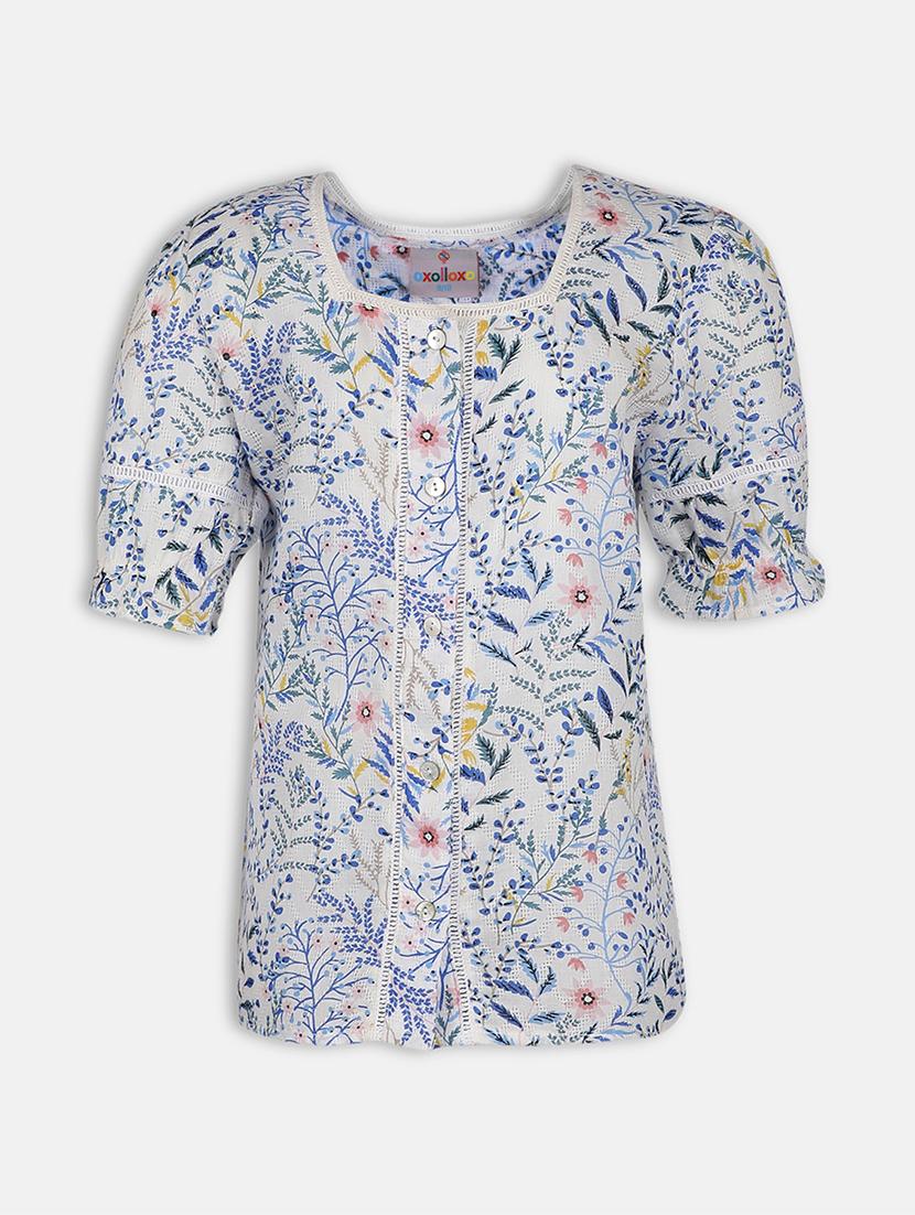girls square neck top - 17715415 - Zoom Image - 0