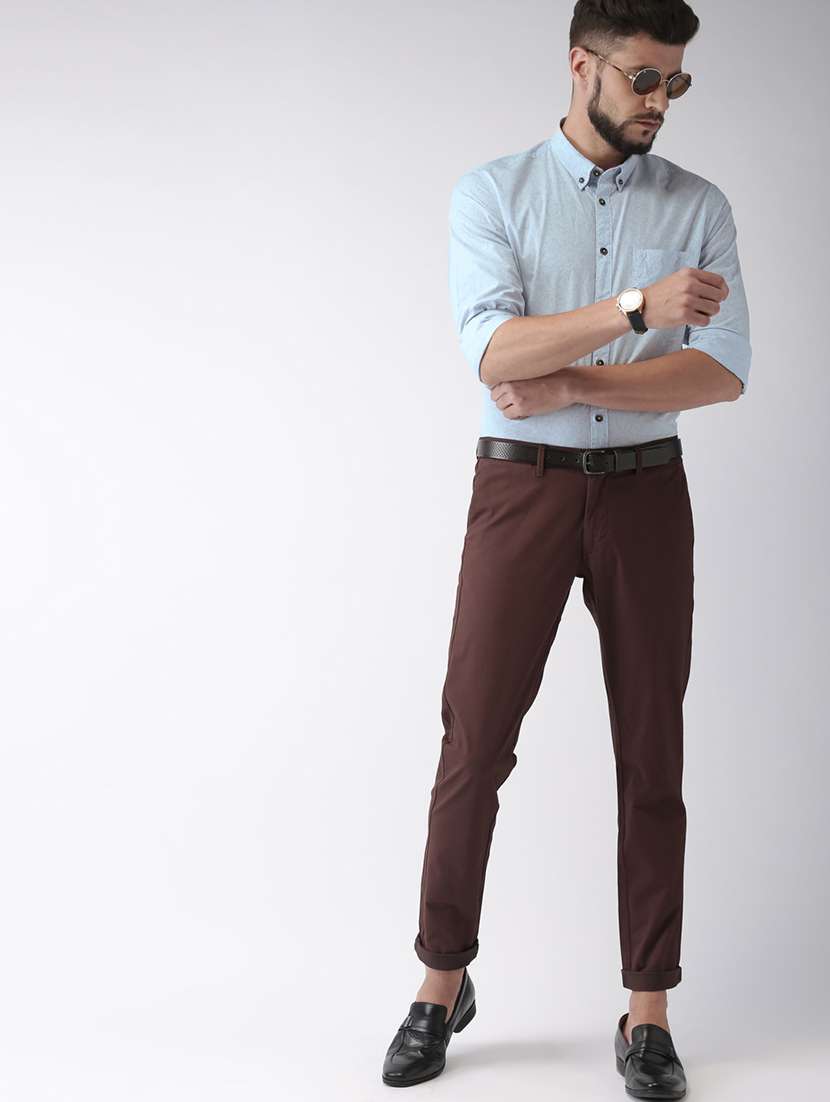 blue floral casual shirt - 17716189 - Standard Image - 3