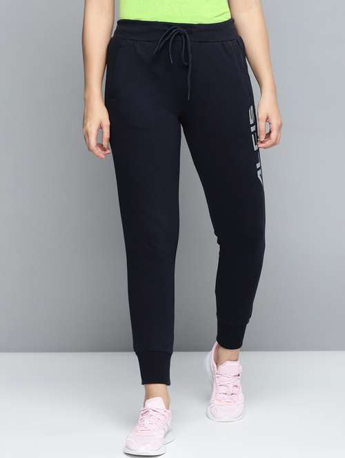 high rise solid track pants  - 17718716 -  Standard Image - 0