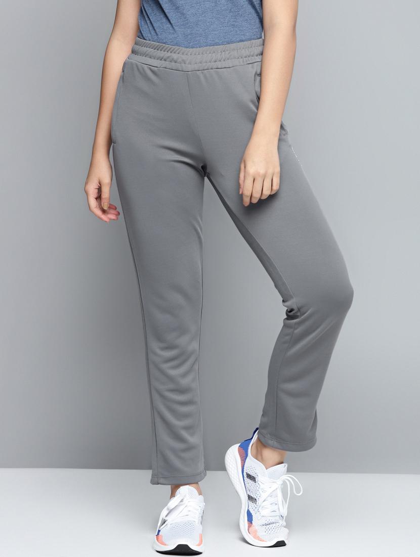 high rise solid track pant - 17718722 - Zoom Image - 0