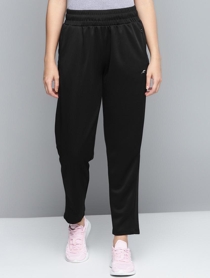 high rise solid track pant - 17718728 -  Zoom Image - 0