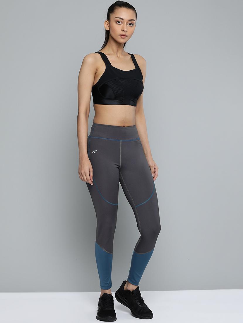 high rise solid track pant - 17718732 - Standard Image - 3