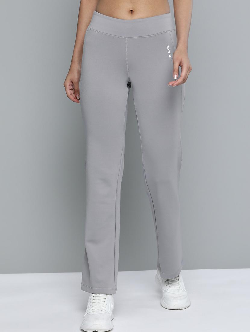 high rise solid track pant - 17718734 -  Zoom Image - 0