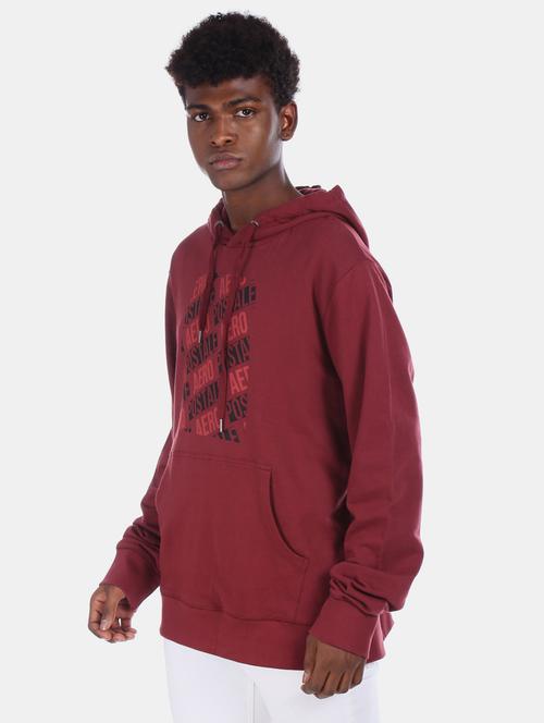 mens front print sweatshirt - 17729082 - Standard Image - 0