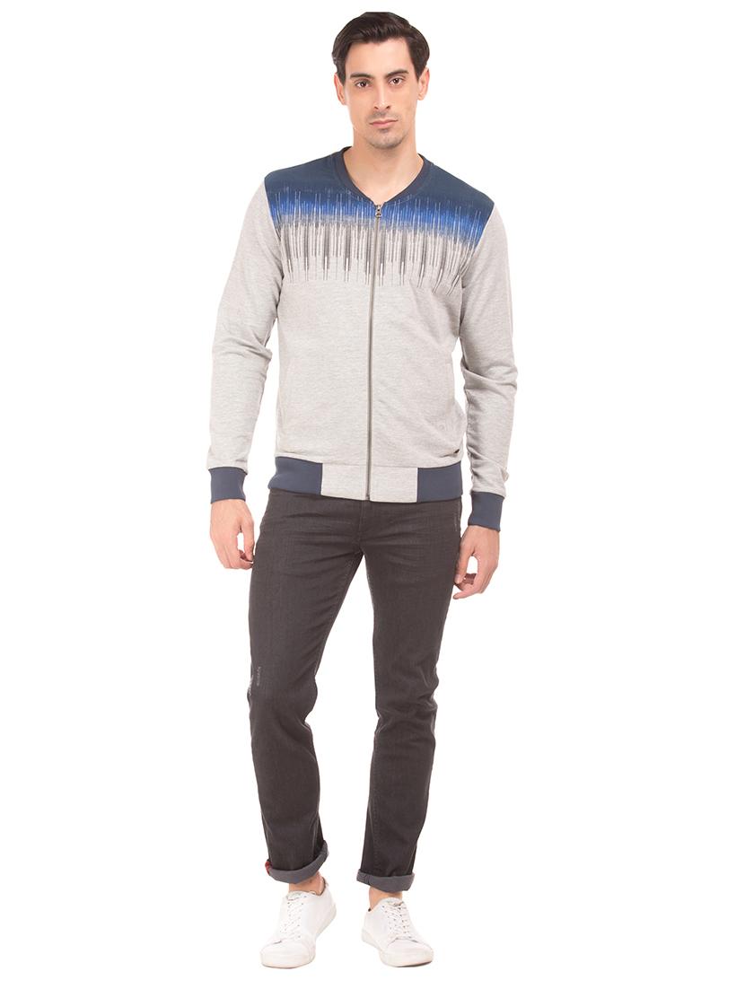 beige printed sweatshirt - 17729101 - Standard Image - 3