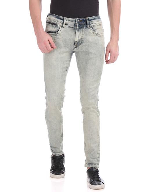 grey heavy washed jeans - 17731765 - Standard Image - 0