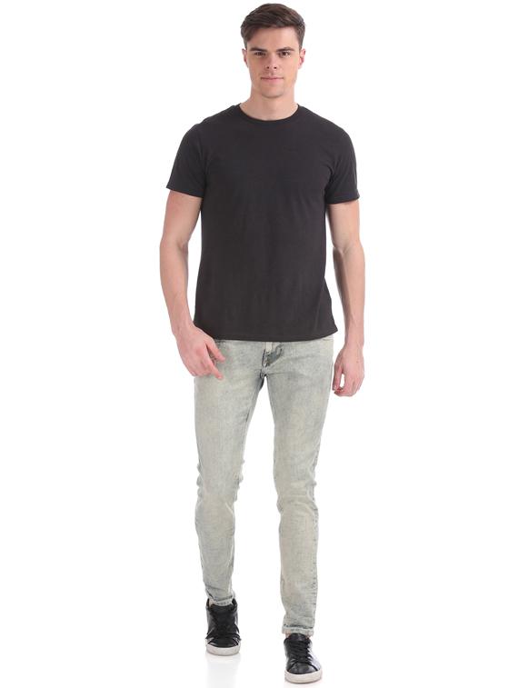 grey heavy washed jeans - 17731765 - Standard Image - 3