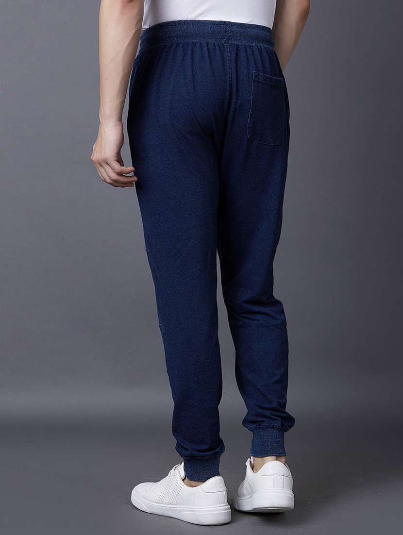dark blue solid jogger - 17732703 -  Standard Image - 3