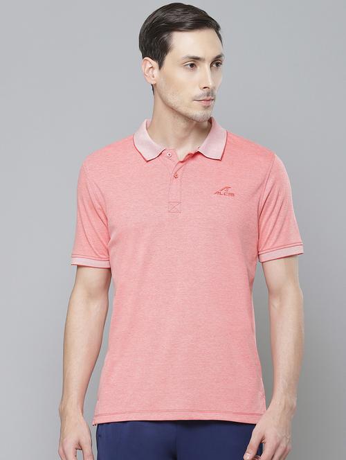 red solid polo t-shirt - 17732923 - Standard Image - 0