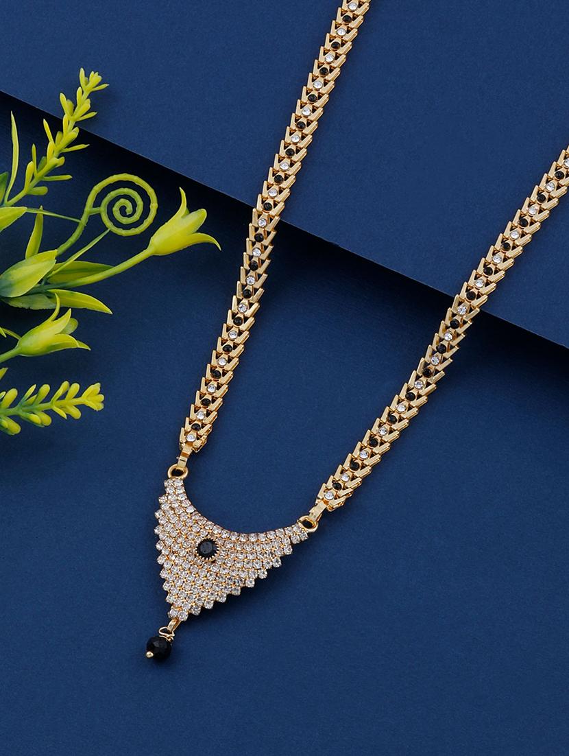 gold beads mangalsutra - 17733050 - Zoom Image - 0