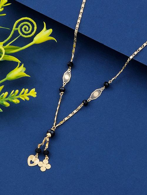gold beads mangalsutra - 17733062 - Standard Image - 0