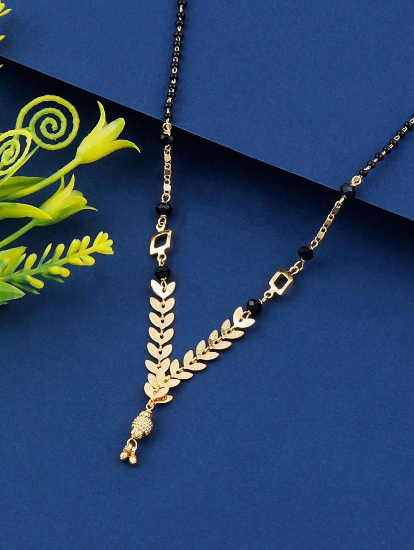 gold beads mangalsutra - 17733065 - Zoom Image - 0