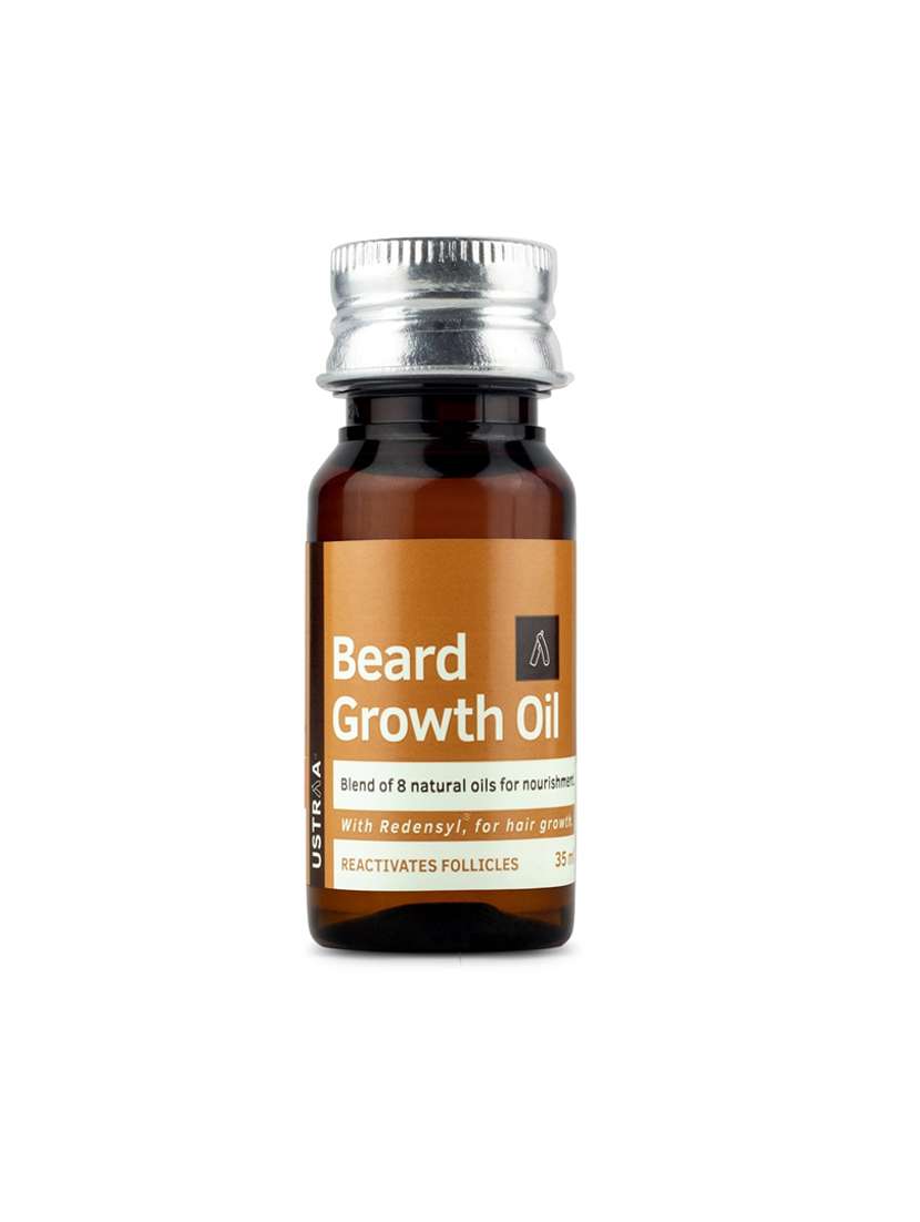 ustraa beard growth oil - 35ml and ustraa beard & mooch wax - 50g - 17733131 - Standard Image - 3
